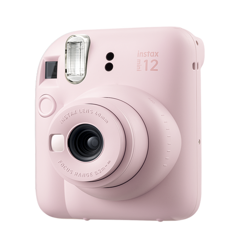 Fujifilm Instax Mini 12 Fotoğraf Makinesi + Askı + Pil + 10’lu Film (Pembe)