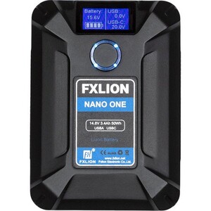 Fxlion - Fxlion NANO ONE 50Wh 14.8V Ultra-Compact V-Mount Battery