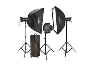 Godox - Godox DP600III 3′lü Paraflaş Kit (3x600 Watt)