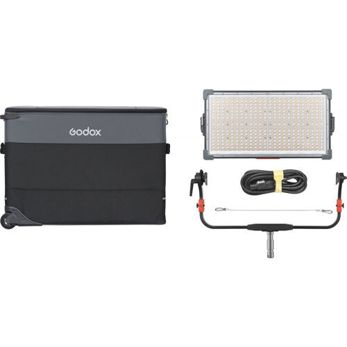 Godox KNOWLED P1200R Hard P8 K1 RGB Suya Dayanıklı Panel LED Işık, Çantalı