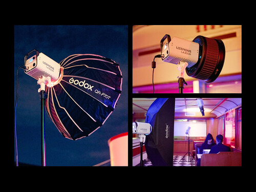 Godox LA200R K1 200W RGB LED Video Işığı