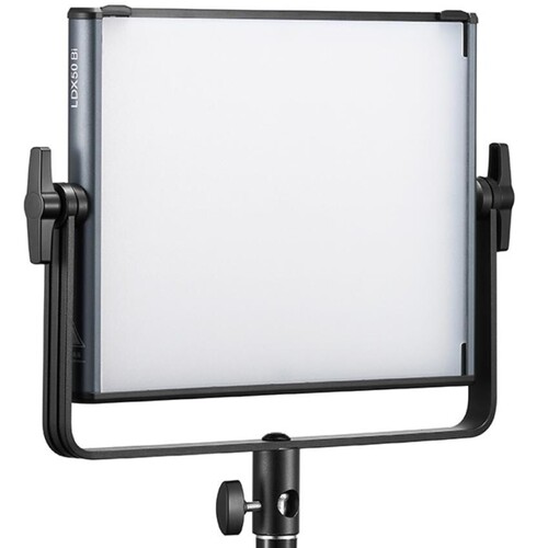 Godox LDX50Bi Bi-Color LED Panel Tekli Işık Kiti (Bataryalı)