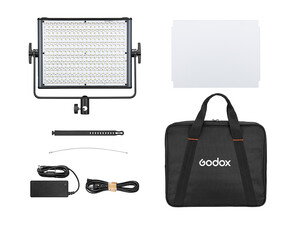 Godox LDX50R RGBWW LED Panel Tekli Işık Kiti (Bataryalı) - Thumbnail