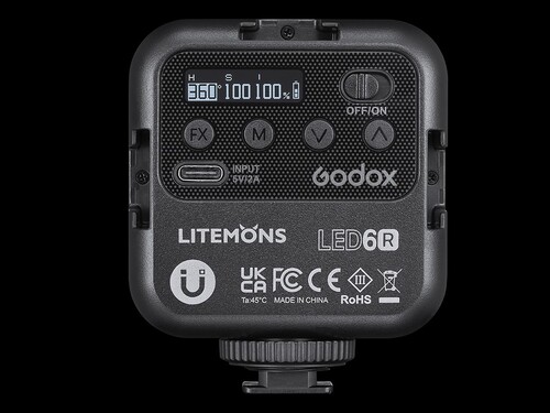 Godox LED6R RGB LED Video Işığı