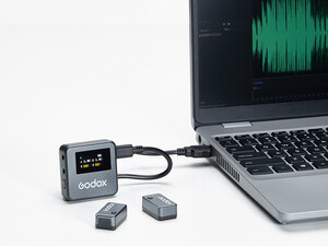 Godox Magic XT1 Yaka Mikrofonu (Type-C/Lightning Uyumlu) - Thumbnail
