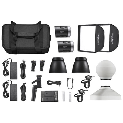 Godox ML-30Bi-K2 LED Video Işığı 2'li Kit
