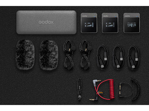 Godox MoveLink II M2 Kablosuz İkili Mikrofon Kiti - Thumbnail