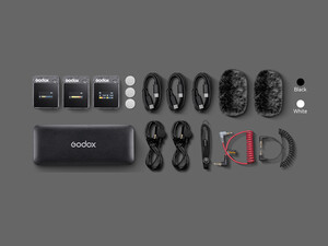 Godox MoveLink II M2 Kablosuz İkili Mikrofon Kiti - Thumbnail