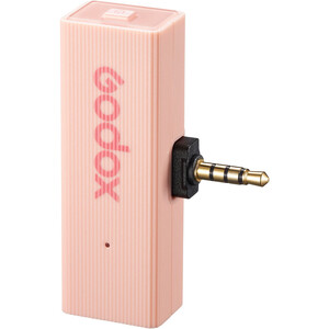 Godox MoveLink Mini Kablosuz Mikrofon Kit2 (Apple Uyumlu/Pembe) - Thumbnail