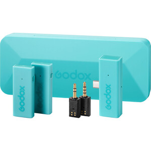 Godox - Godox MoveLink Mini Kablosuz Mikrofon Kit2 (Type-C Uyumlu/Yeşil)