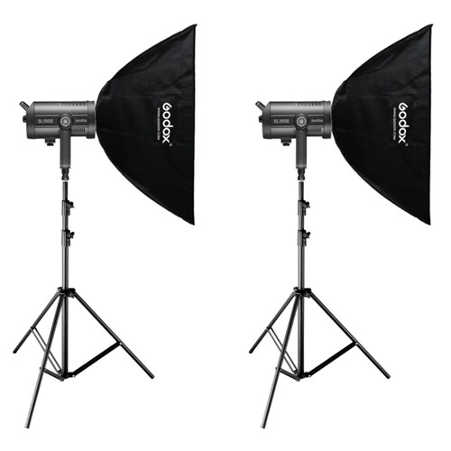 Godox SL150W III LED Video Işığı 2'li Kit