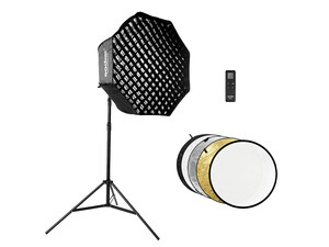 Godox - Godox SL60II D 60W Beyaz LED Video Işığı Tekli Kit