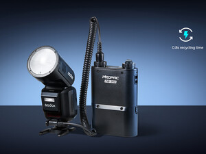 Godox V100 Yuvarlak Kafa Flaşı (Nikon) - Thumbnail
