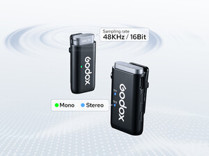Godox WEC Kit1 Tekli Kablosuz Yaka Mikrofonu - Thumbnail