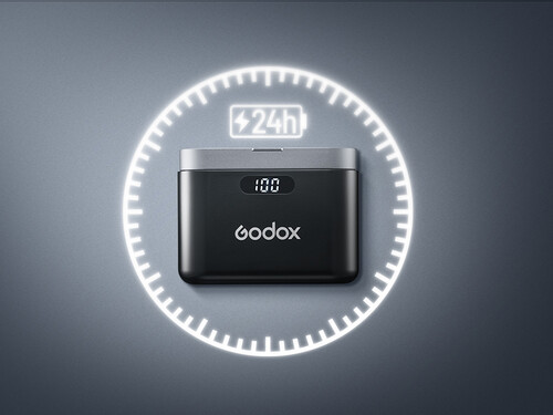 Godox WES1 Kit2 İkili Kablosuz Mikrofon (Type-C Uyumlu)