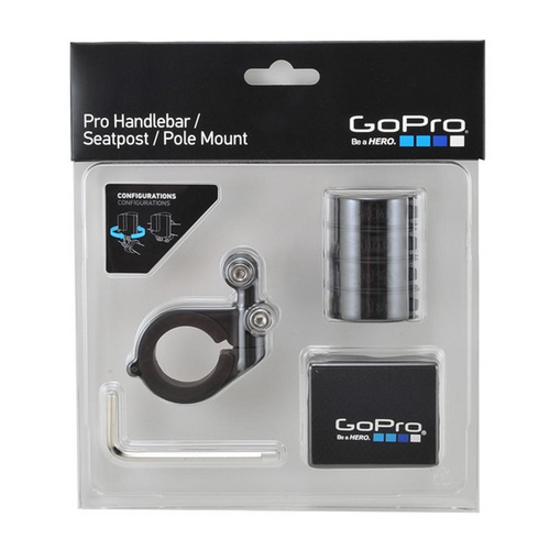 GoPro Pro Handlebar - Seatpost - Pole Mount (Sele Borusu Gidon Direk Pro Bağlantı Parçası)