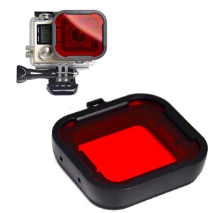 Sanger - GoPro Standart Housing İçin Kırmızı Filtre