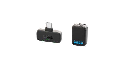 GoPro Wireless Mic USB Kit Kablosuz Yaka Mikrofonu (1 Verici + USB-C Alıcı)