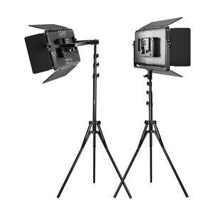 GVM - GVM 1500D 75W Bi-Color & RGB Stüdyo LED Panel 2'li Set (1)