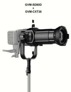 GVM - GVM 36° Optik Snoot (10'lu Gobo Seti ve Tutucusu Dahil) (1)