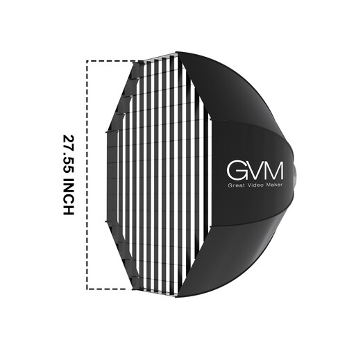 GVM 56cm Octagon Softbox (Spot Işık için Octobox)