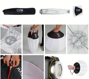GVM 65cm Lantern Balon Softbox - Thumbnail