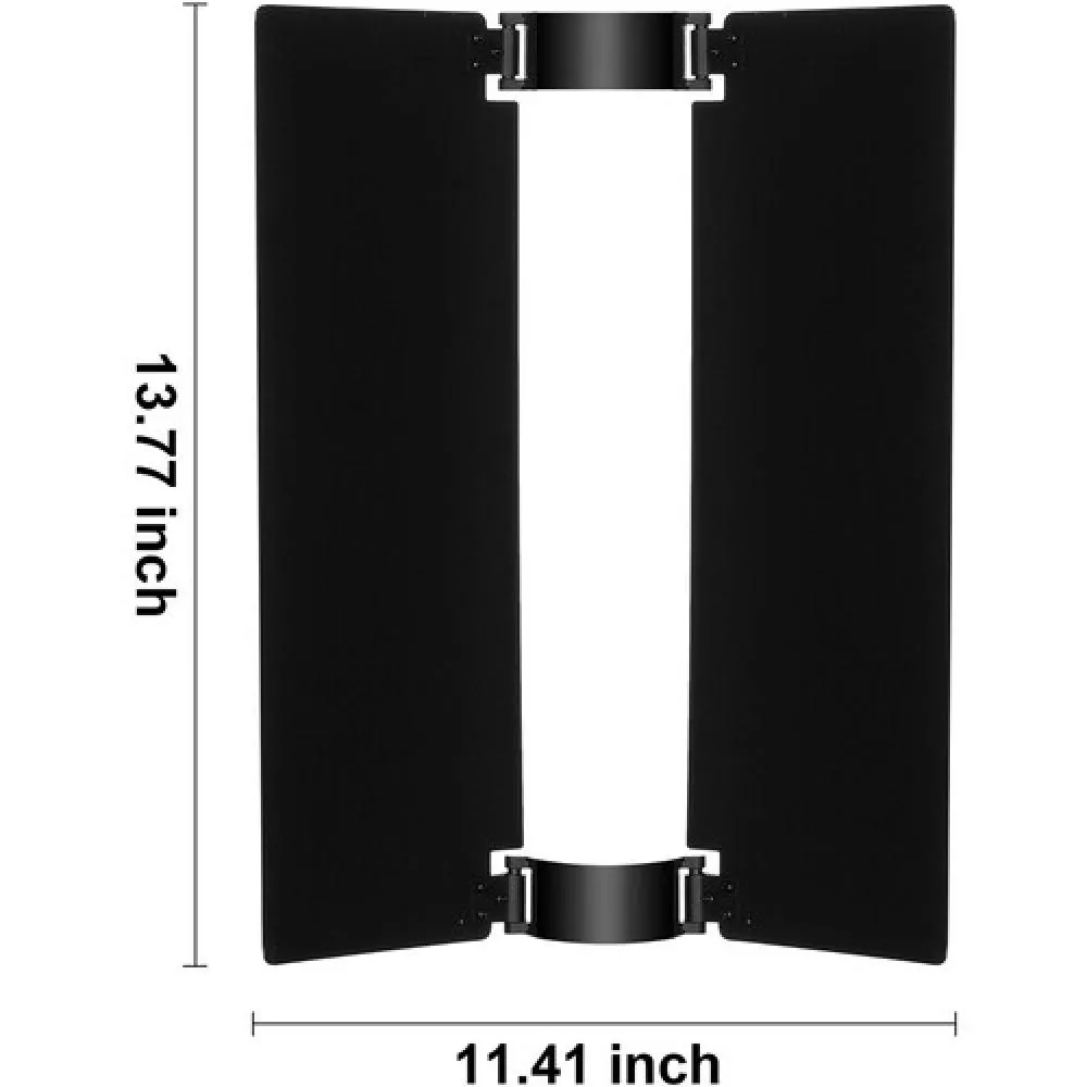 GVM - GVM BD-T20R GVM Barndoors for LED Wand Light (1)