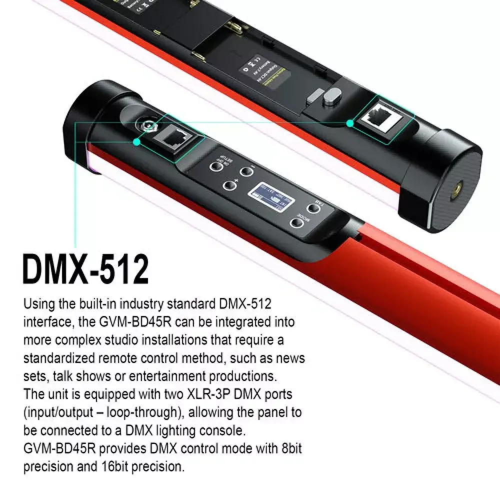 GVM - GVM BD45R RGB 120cm Tüp Işık (1)
