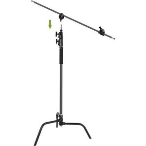 GVM C320 320cm C-Stand & Grip Arm Kit(130cm) (Siyah) - Thumbnail
