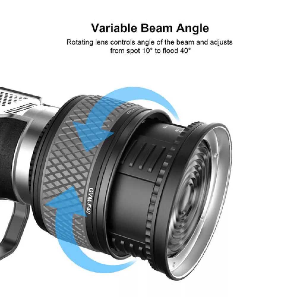 GVM F40 Fresnel Attachment for LED Light Spotlight - Thumbnail
