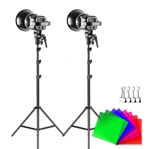 GVM P80S-2D 80W Lantern Softbox'lı Spot Led Işık 2'li Set - Thumbnail