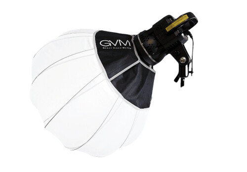 GVM P80S-2D 80W Lantern Softbox'lı Spot Led Işık 2'li Set