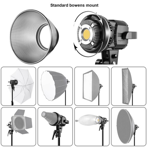 GVM P80S-2D 80W Lantern Softbox'lı Spot Led Işık Seti
