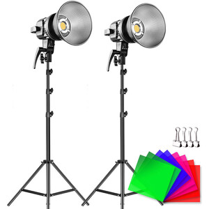 GVM - GVM P80S-2D 80W Yüksek Güçlü Led Işık 2'li Set