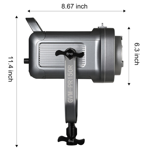 GVM PR150R Bi-Color & RGB LED İkili Video Işık Seti