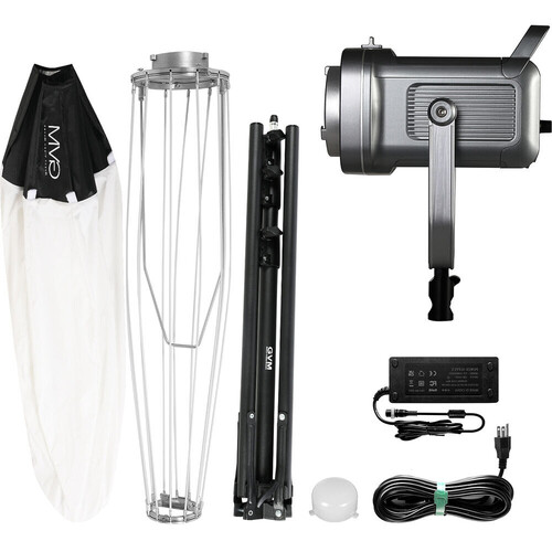 GVM PR150R Bi-Color & RGB Lantern Softbox Üçlü Video Işık Seti
