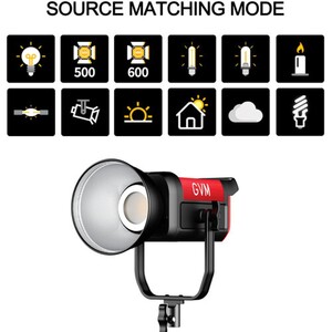 GVM Pro SD300B Bi-Color LED Monolight (300W) - Thumbnail