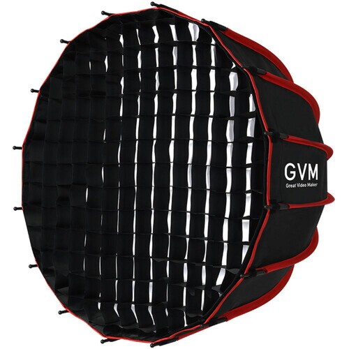 GVM Pro SD300B Bi-Color LED Monolight with Softbox set 1