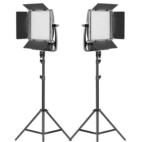 GVM-S900D Aktif Fan Soğutmalı LED Panel 2'li Set