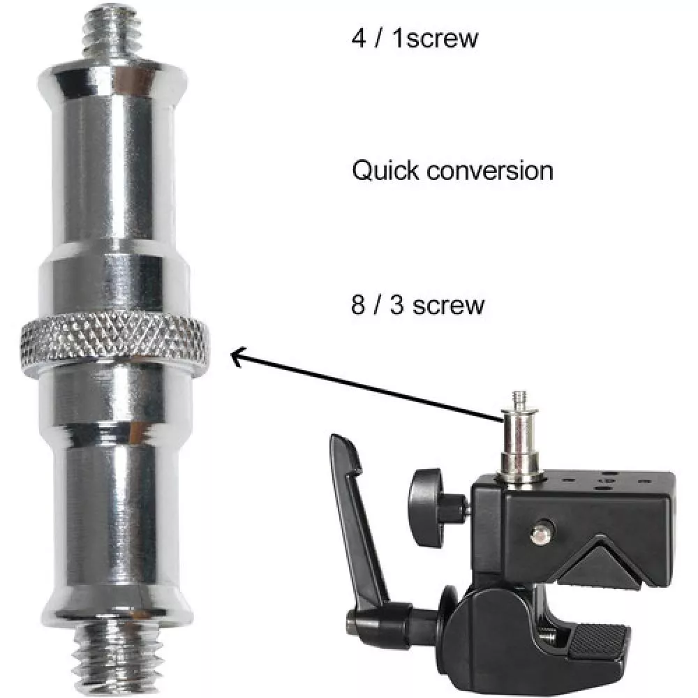 GVM Super Clamp with Reversible 1/4