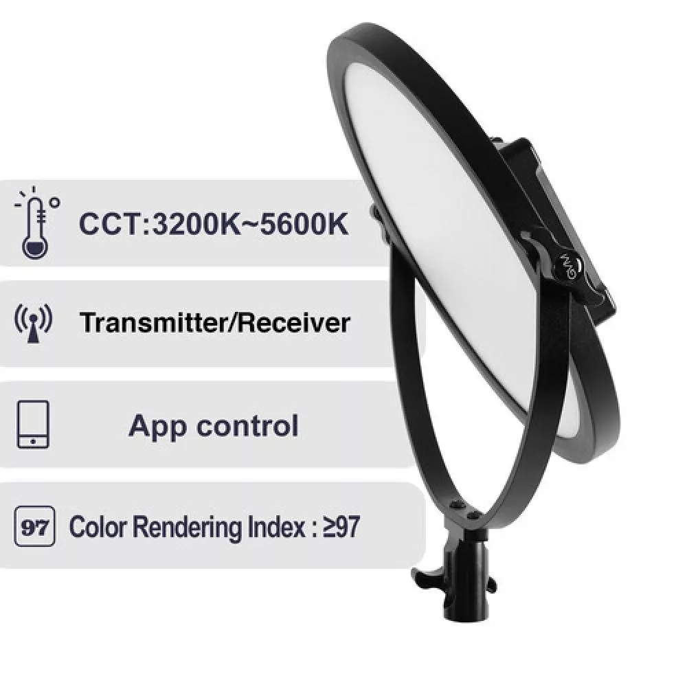 GVM Y30D160 Bi-Color LED Video Edge Light (10