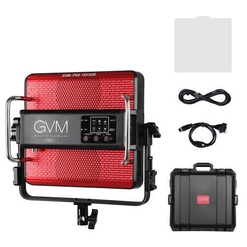 GVM YU150R 150W RGB LED Panel Işık (Hardcase)