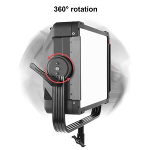 GVM - GVM YU300R 300W RGB LED Panel Işık (Hardcase) (1)