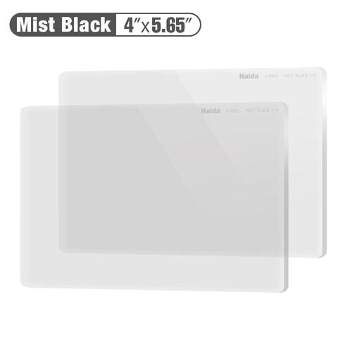 Haida 100x150mm (4'' x 5.65'') V-PRO Mist Black 1/4 Filtre - HD4632