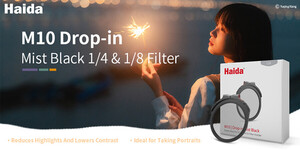 Haida M10 Drop-in Mist Black 1/4 Filtre - HD4744 - Thumbnail
