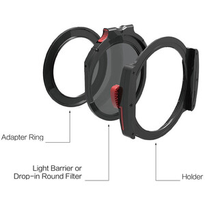 Haida - Haida M10 Filtre Tutucu Kit 62mm - HD4303 (1)