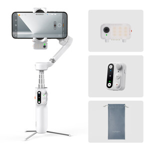 Hohem - Hohem iSteady V3 3 Eksenli Telefon Gimbal (Beyaz)
