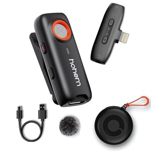 Hohem - Hohem MIC-01 Wireless Yaka Mikrofonu (Lightning)