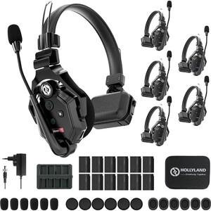 Hollyland - Hollyland Solidcom C1-6S Kablosuz Intercom Sistemi (6 Kullanıcı)