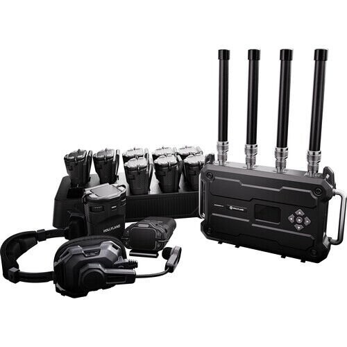 Hollyland Solidcom H1-10S Gürültü Engelleyci Intercom Sistemi (10 Kullanıcı)